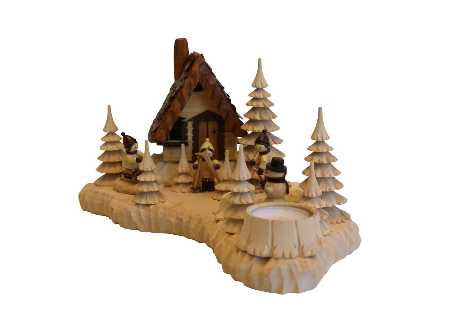 Smokehouse Gamekeeper's Hut with Romy Thiel Winter Children of A.Lahl_2