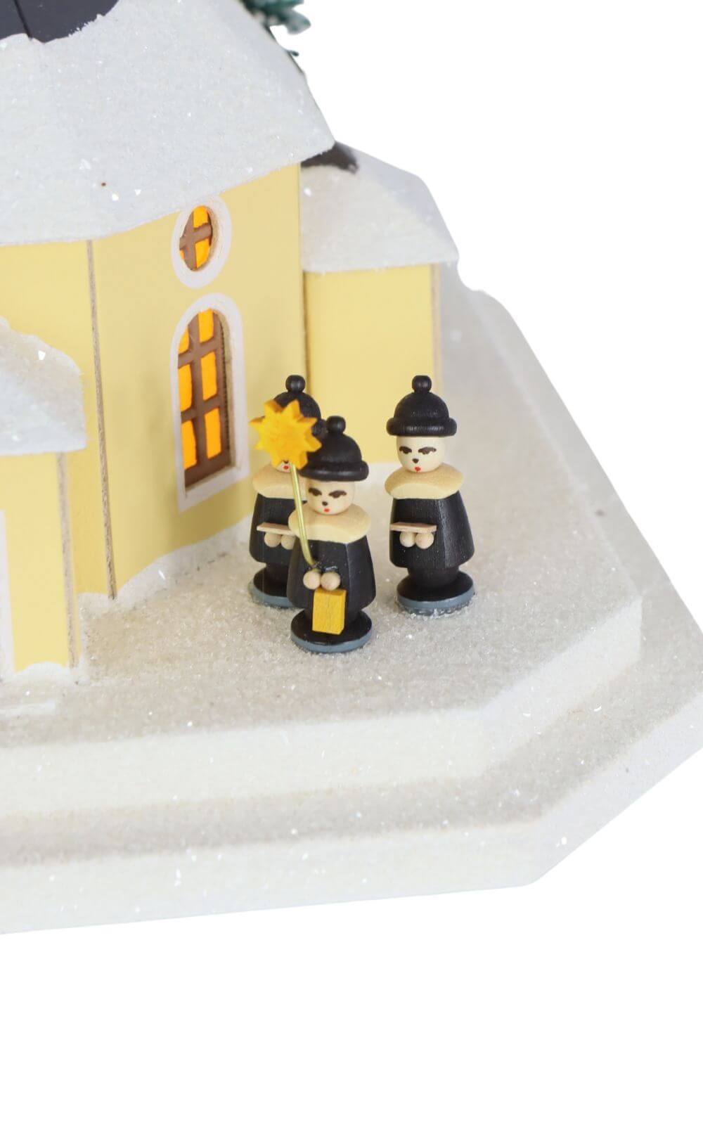 House of lights Seiffen church, 21 cm by Birgit Uhlig_4