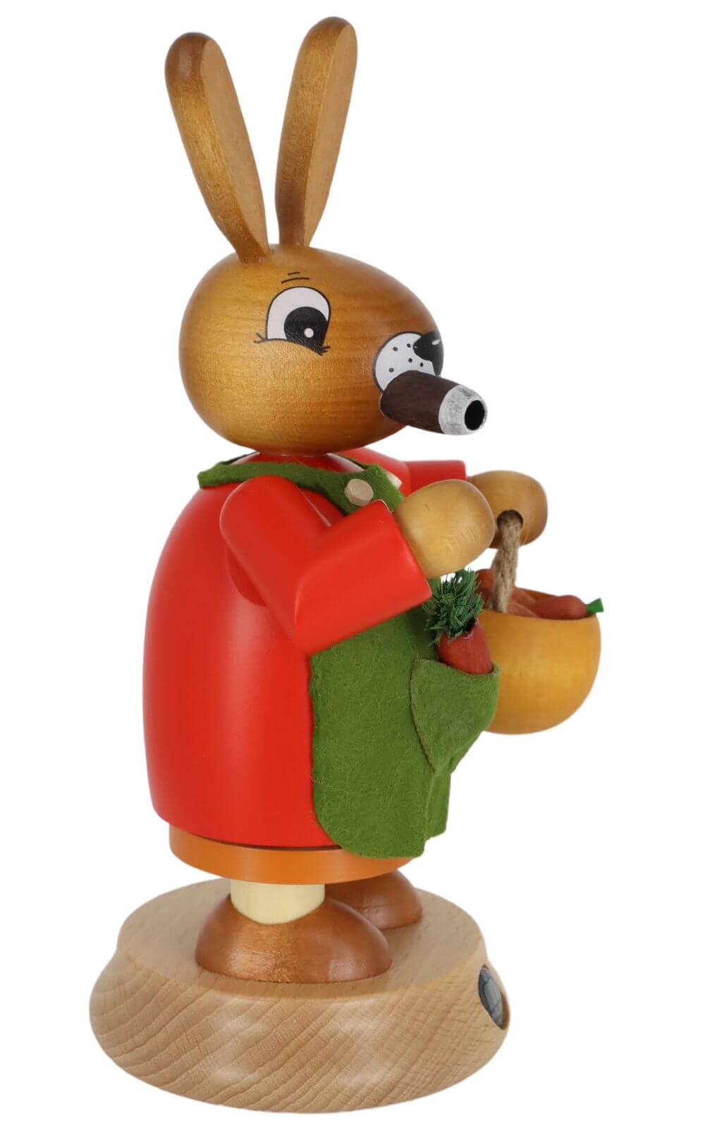 Smoking man Easter bunny rabbit man by Müller Kleinkunst_2