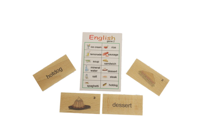 English game with 24 individual games by Holzspielwaren Ebert GmbH