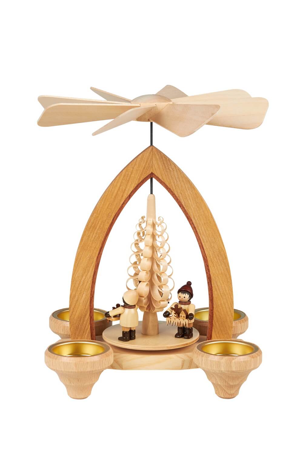Christmas pyramid Striezelkinder for tea lights by Heinz Lorenz_Picture1