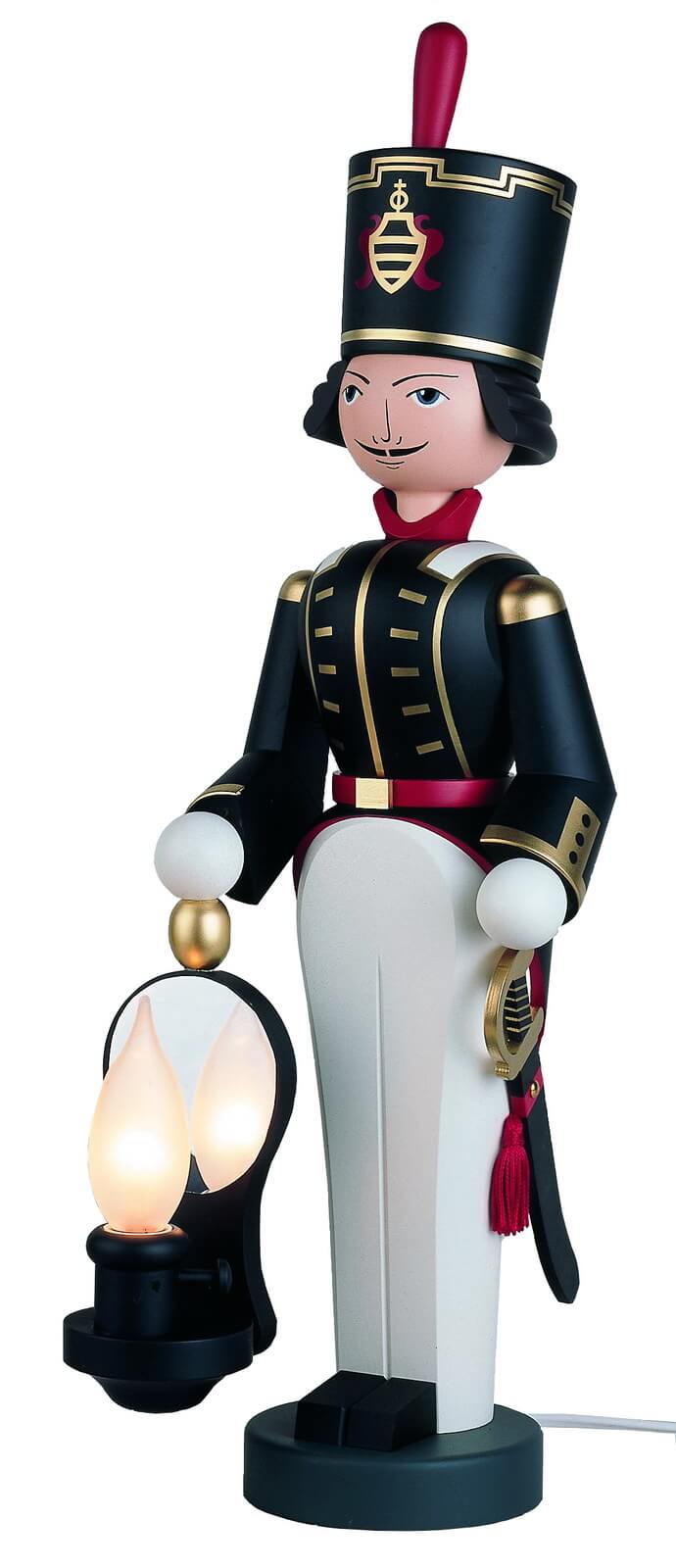 Miner, electrically illuminated, 50 cm, colored by KWO