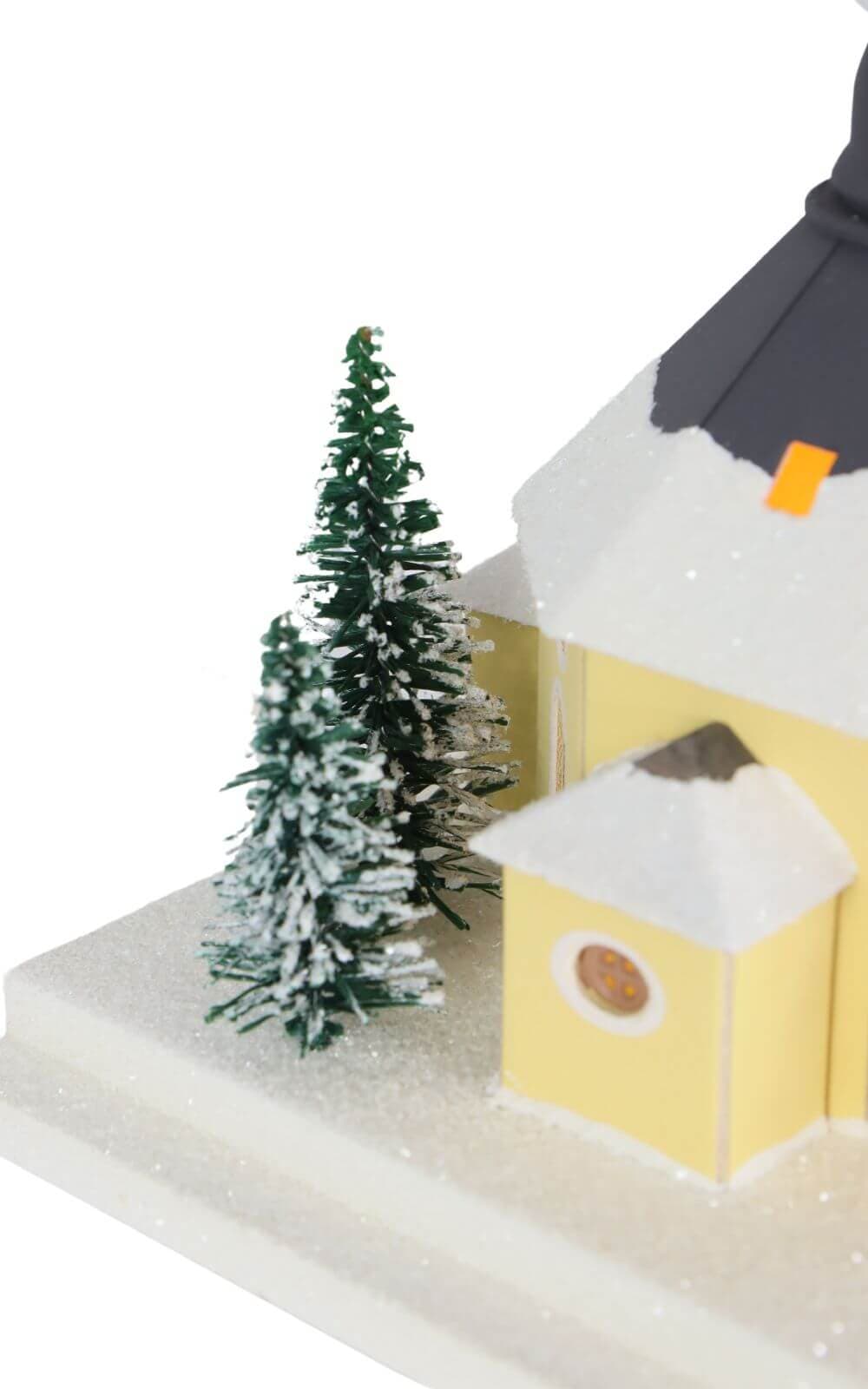 House of lights Seiffen church, 21 cm by Birgit Uhlig_5