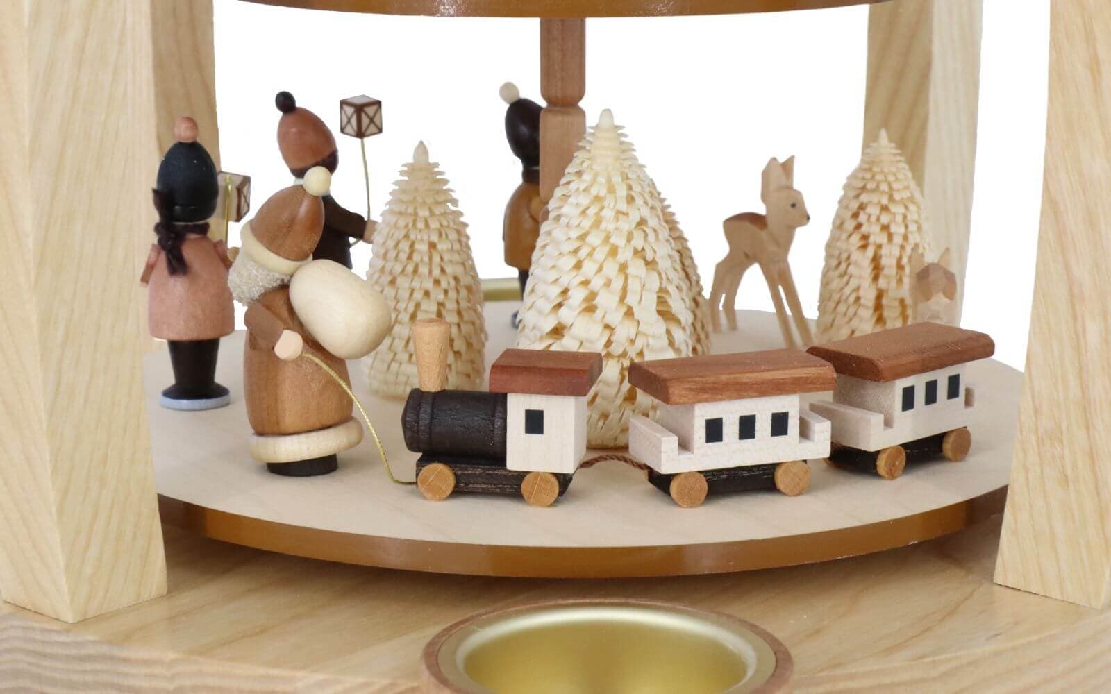 Weihnachtspyramide Kurrende, 3 - stöckig von Knuth Neuber_4
