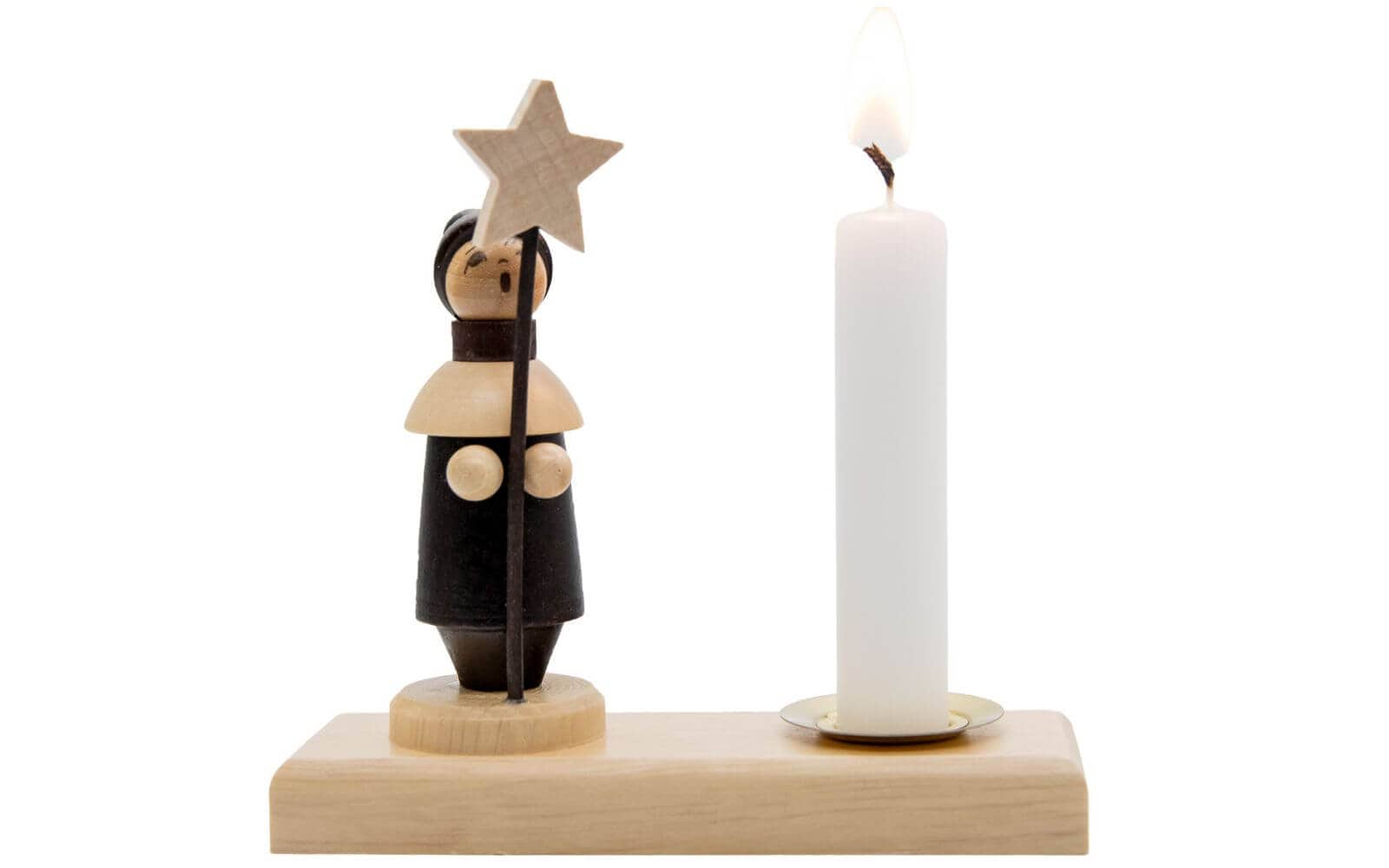 Candlestick currant singer, 8 cm by Spielwarenmacher Günther