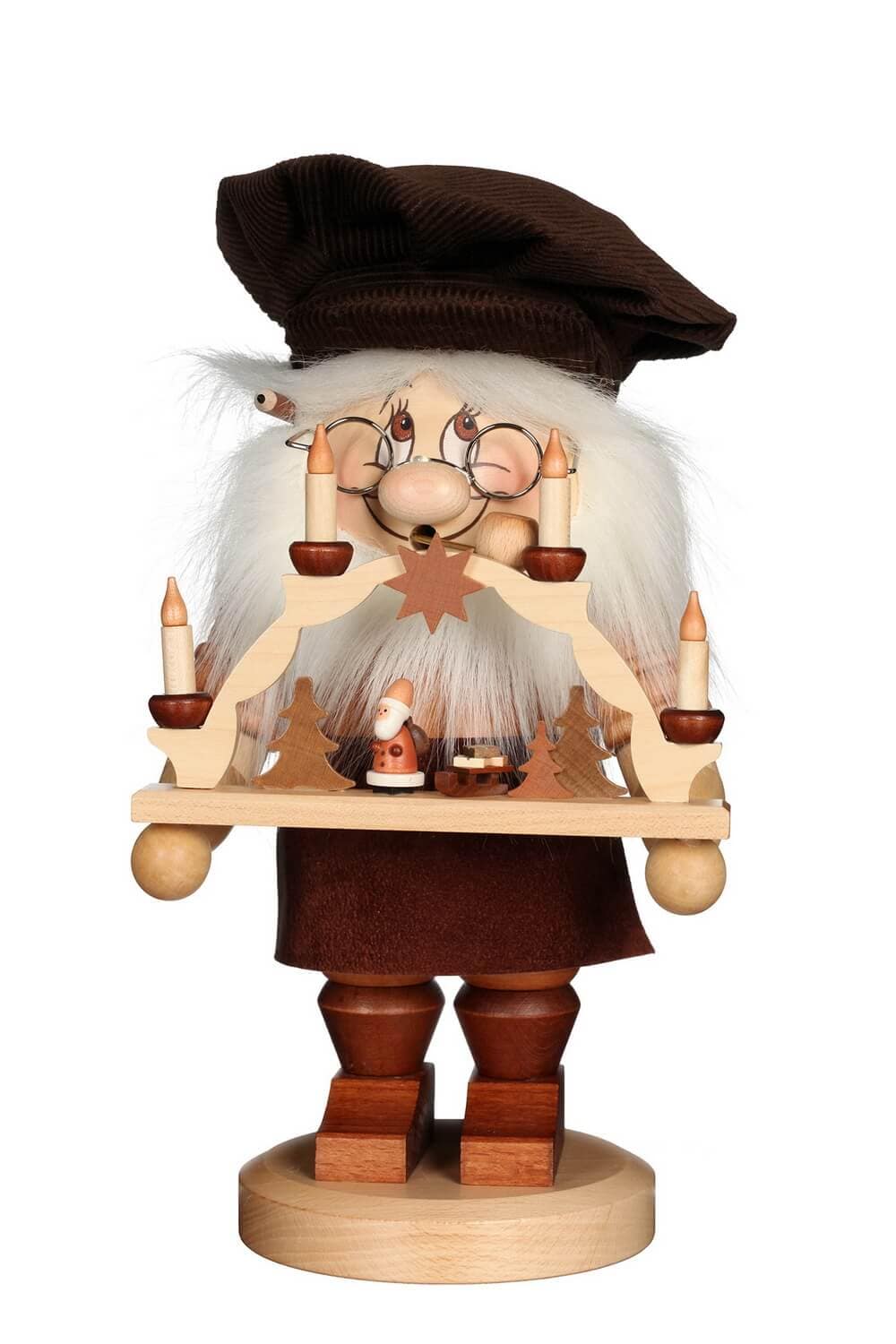 Ulbricht Gnome Schwibbogen Maker Incense Man, 28 cm by Christian Ulbricht