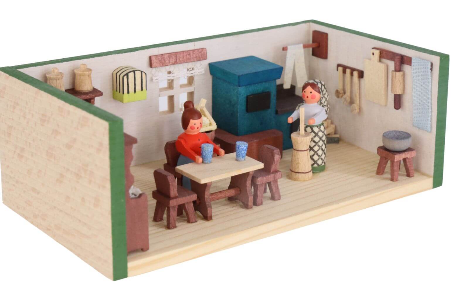 Miniature parlor farmhouse by Gunter Flath_2