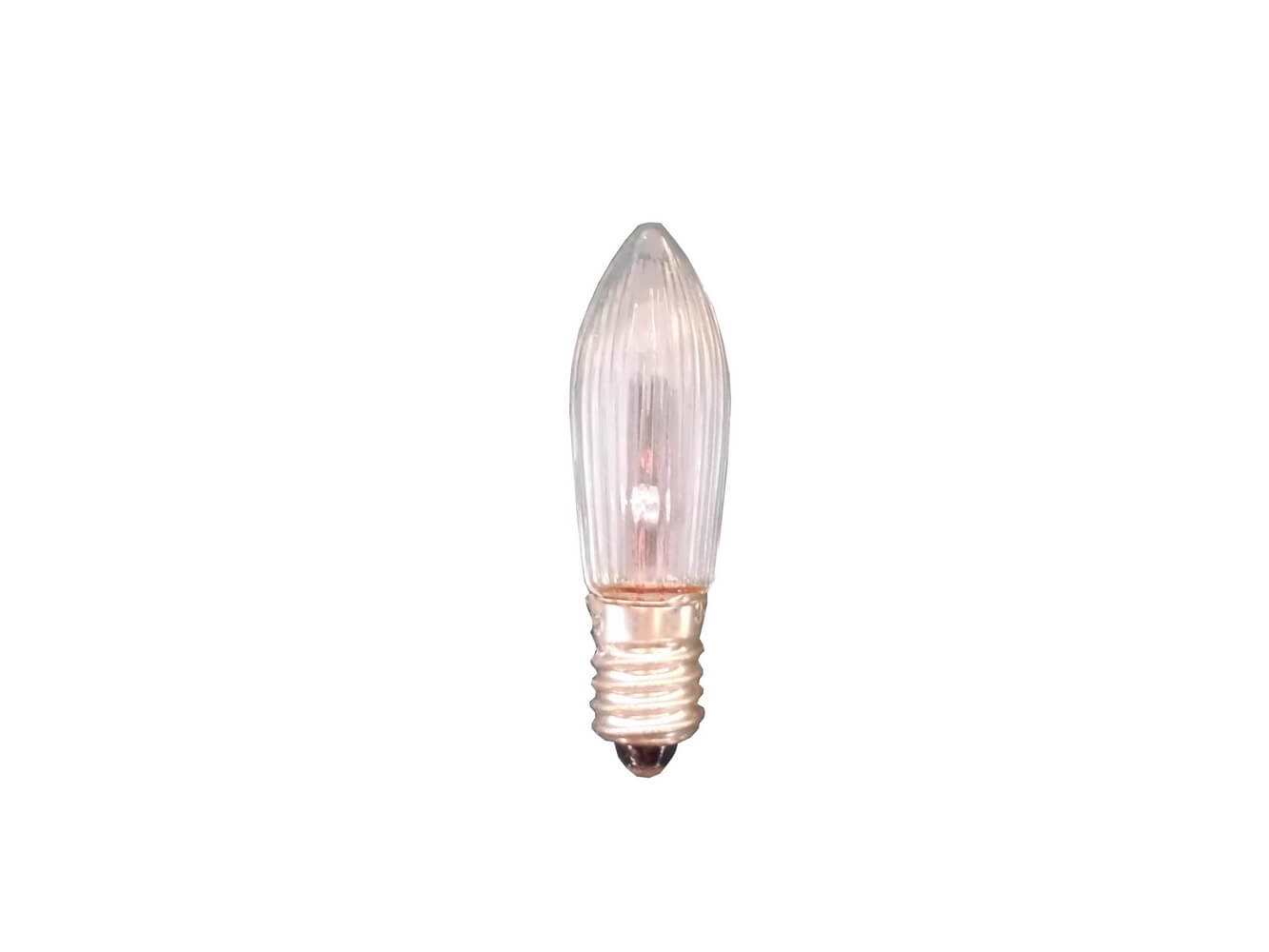 Corrugated candles, 16 Volt, 3 Watt, 5 pieces