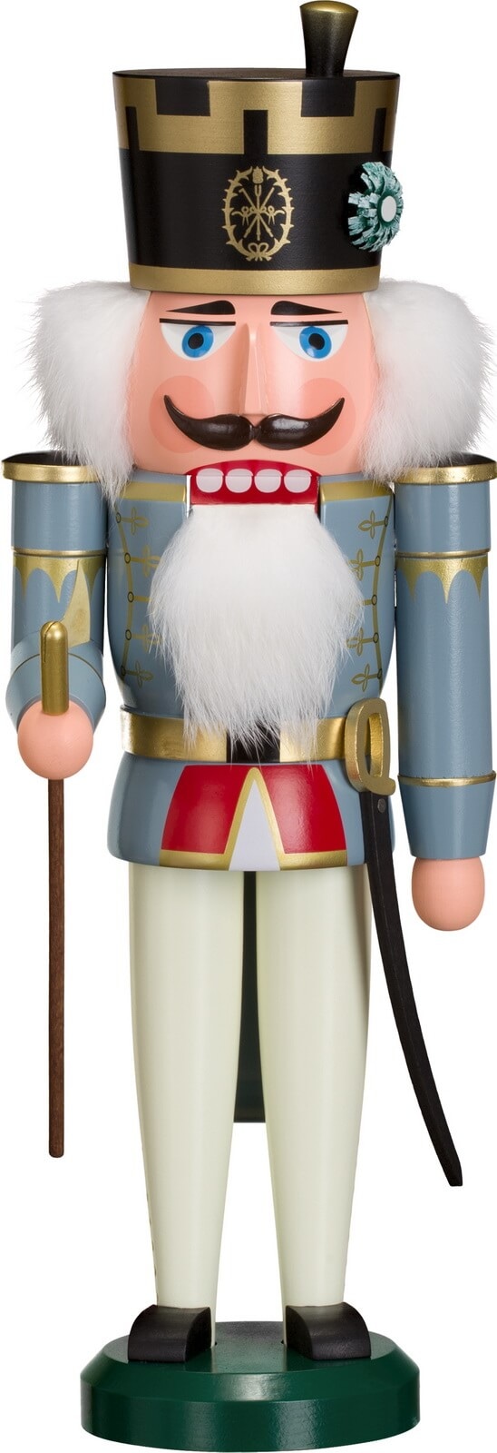 Nussknacker Offiziant, 38 cm von Seiffener Volkskunst eG