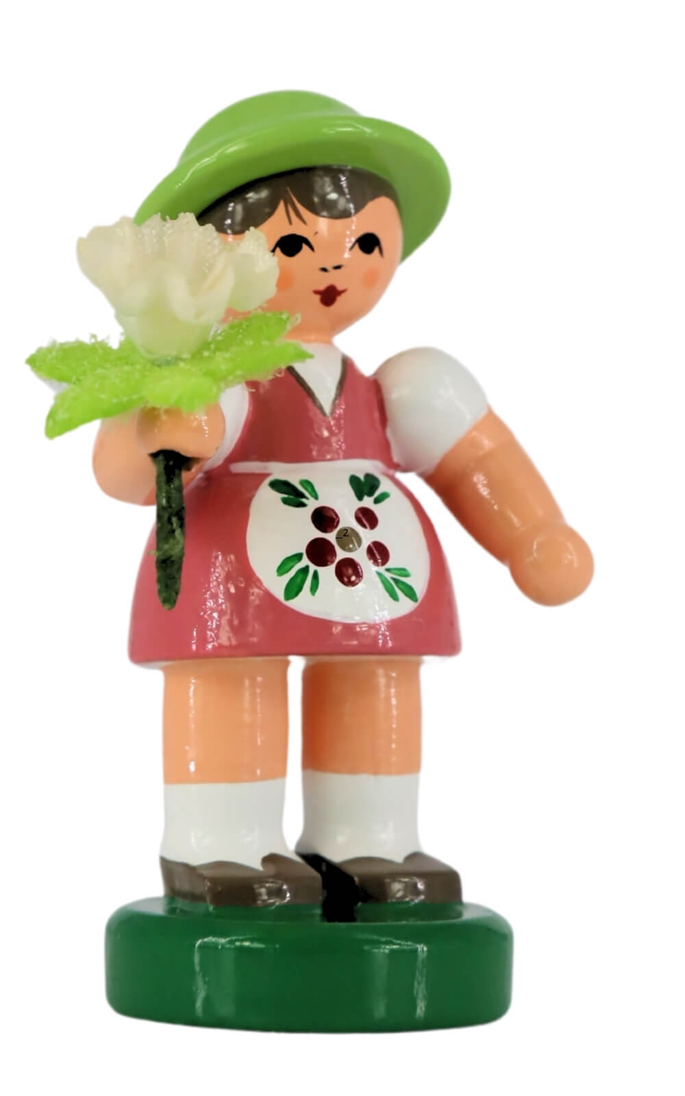 Miniature flower girl, pink/green by Figurenland Uhlig GmbH_2