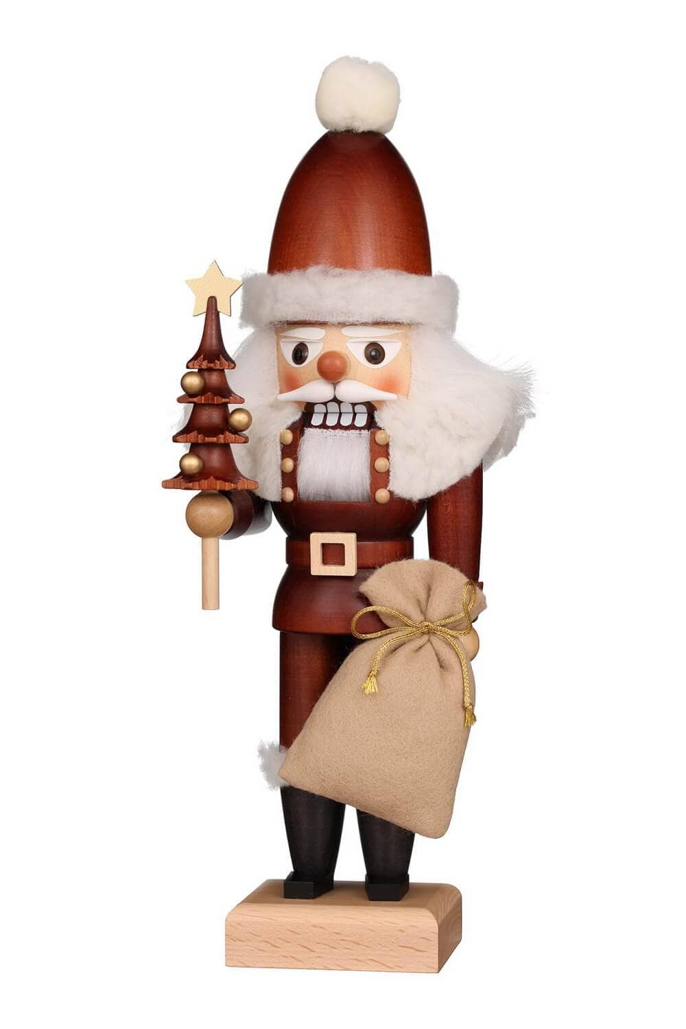 Nutcracker Santa Claus natural, 30 cm by Christian Ulbricht