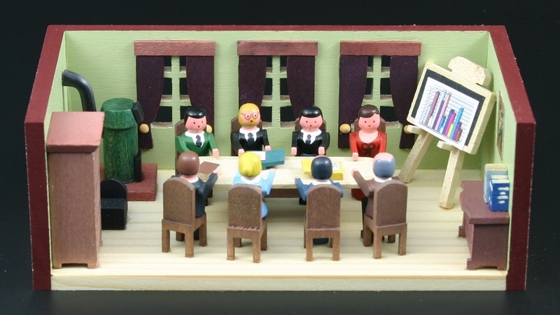 Miniature room meeting room by Gunter Flath