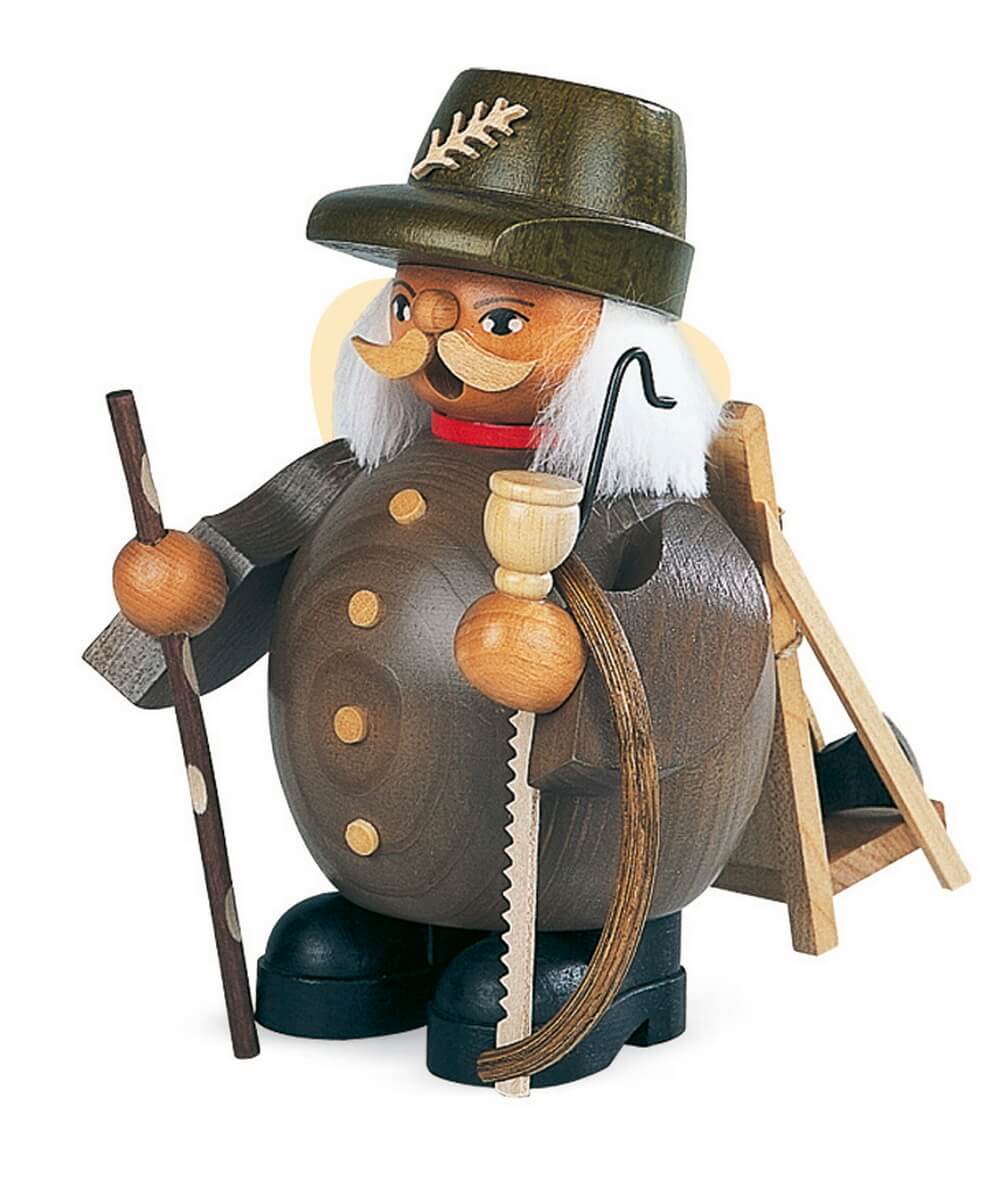 Smoking man lumberjack by Müller Kleinkunst picture 1
