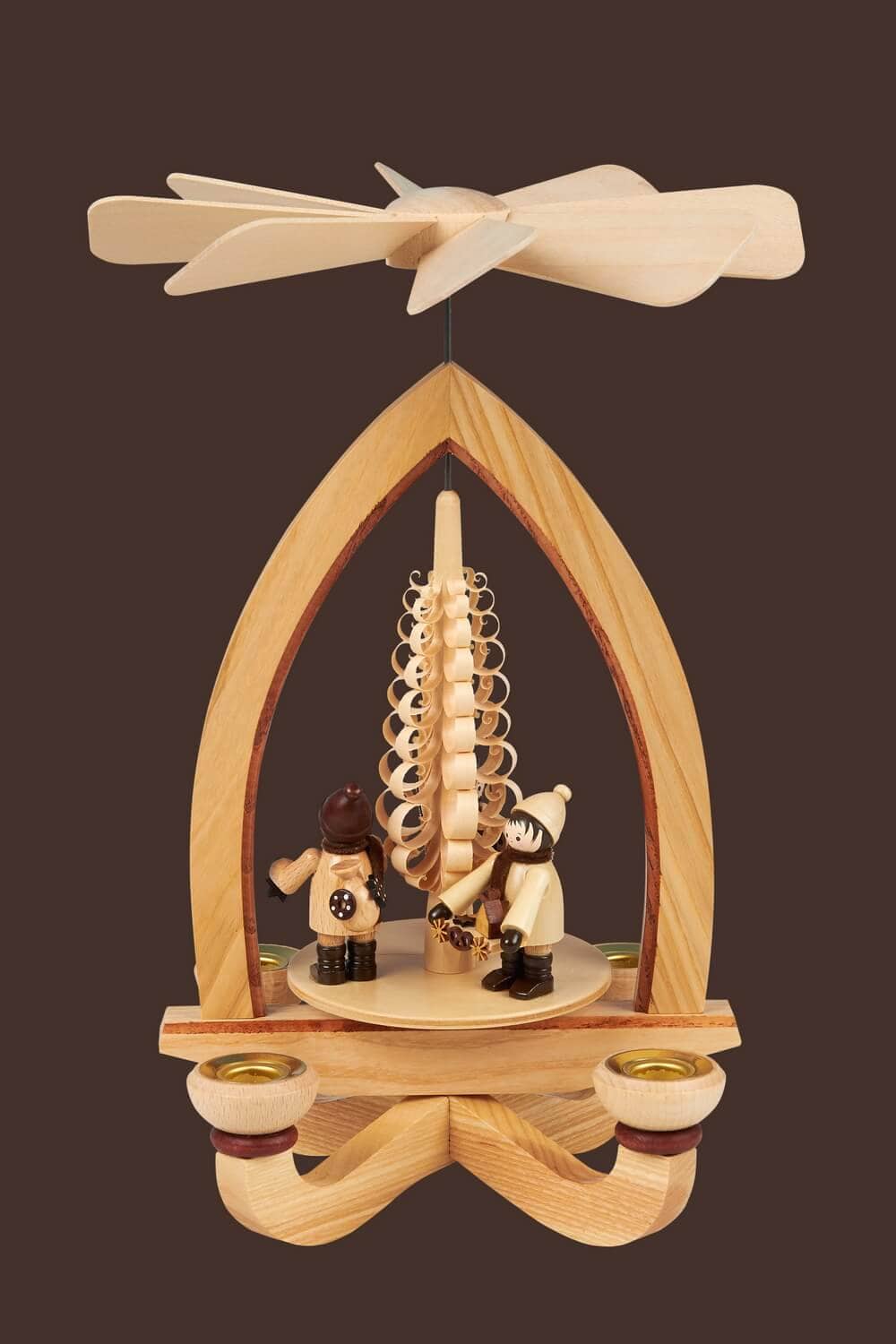 Christmas pyramid with Striezelkinder by Heinz Lorenz Olbernhau/ Erzgebirge_Picture2
