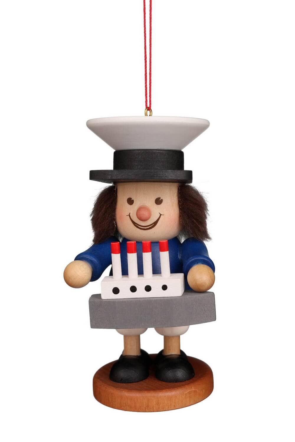Christmas tree decoration Captain Tramp, 11 cm, colored by Christian Ulbricht