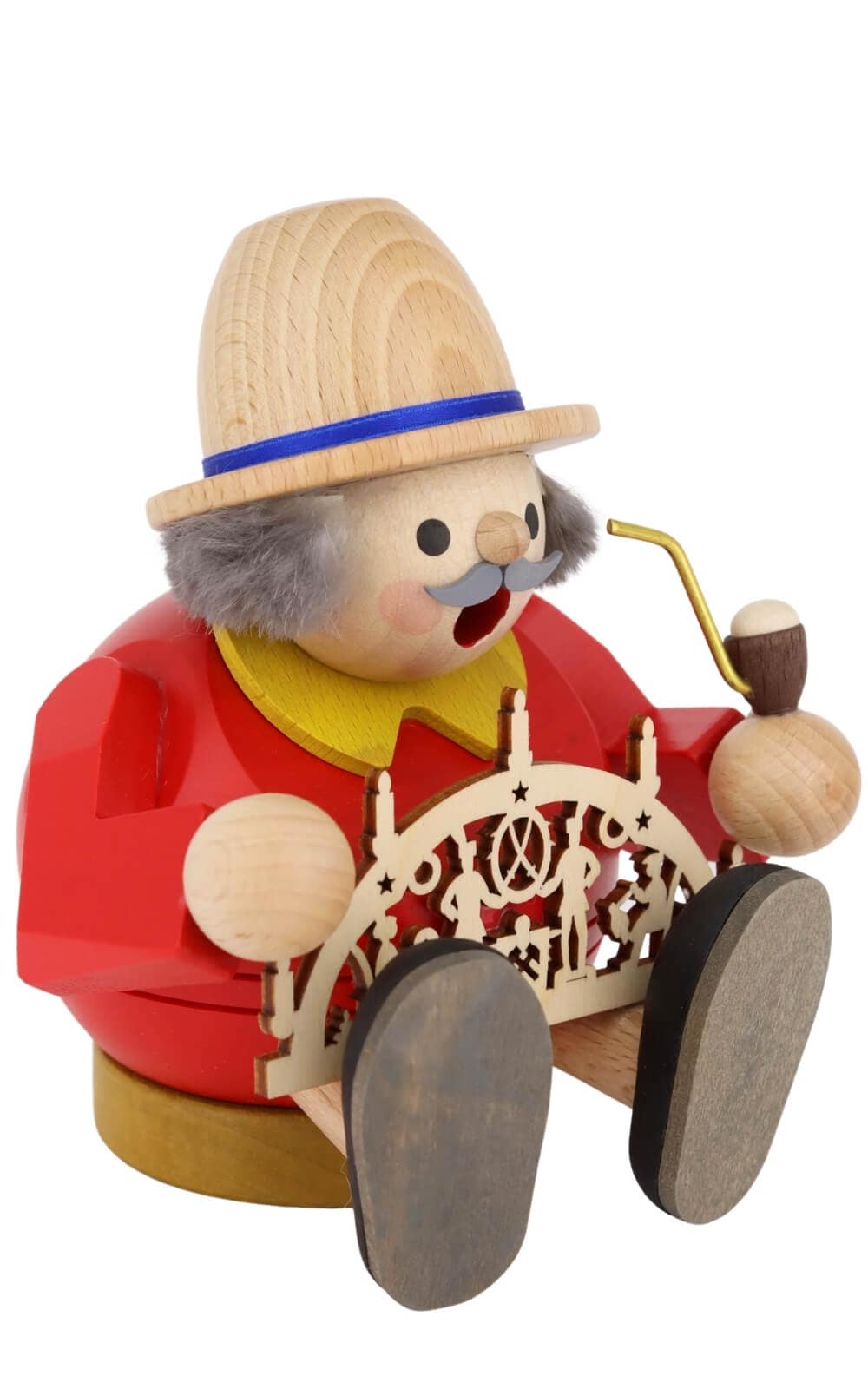 Smoking Man - Round Smoking Man with Schwibbogen by Richard Glässer_3