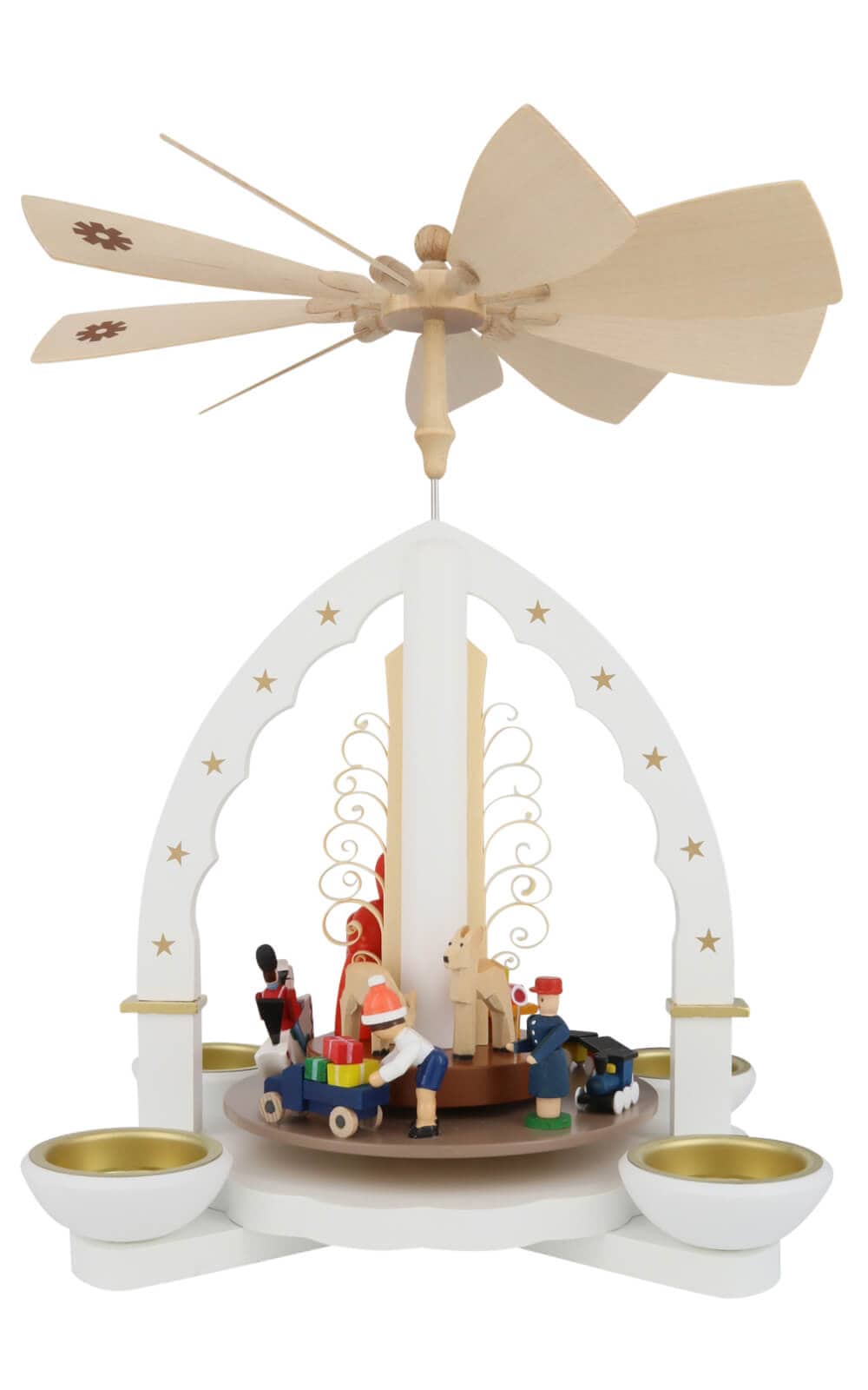 Christmas Pyramid Gift Giving 28 cm by Richard Glässer_4