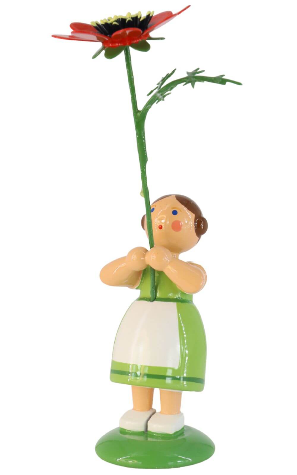 Flower girl with Adonisröschen, 12 cm by HODREWA Legler