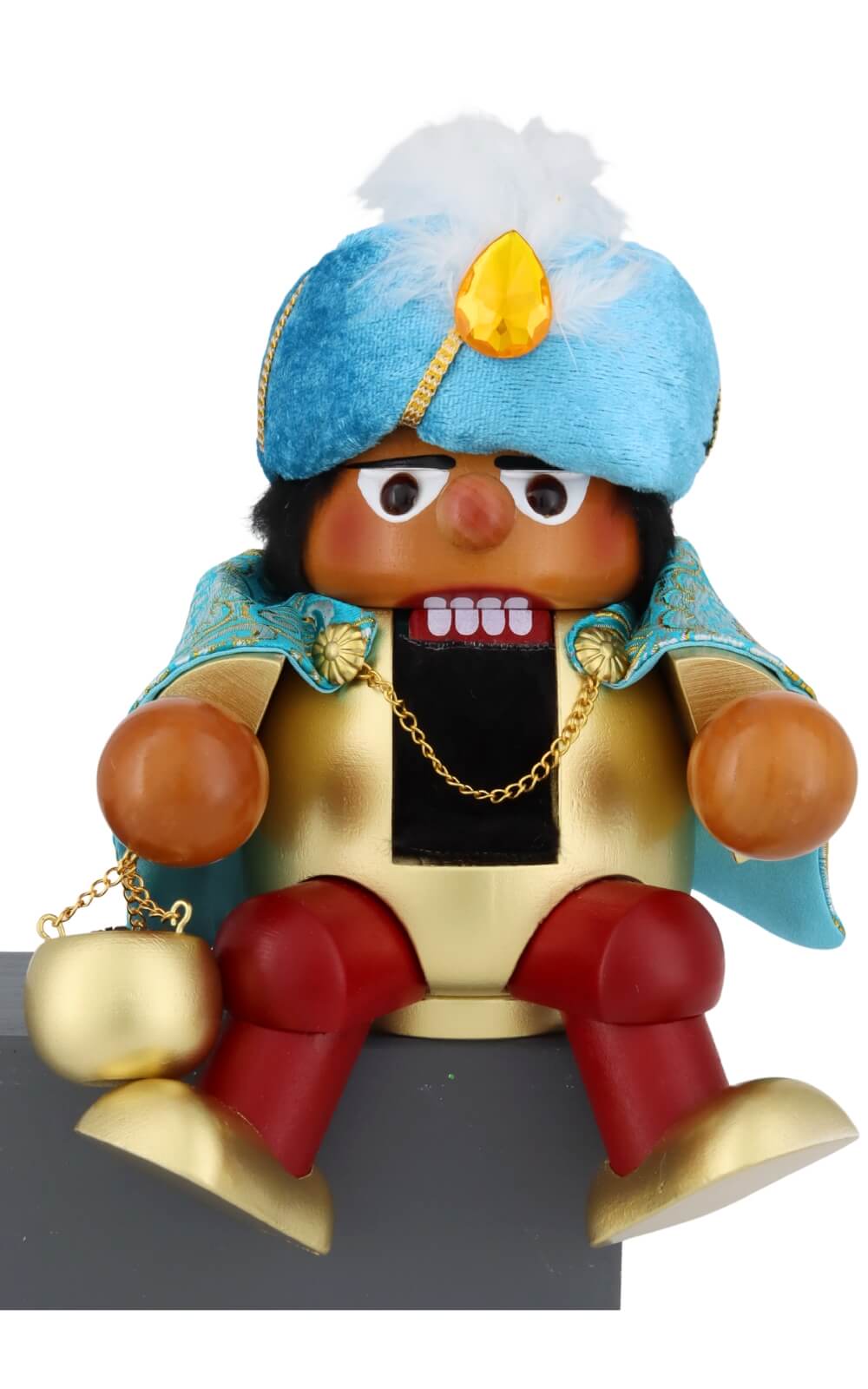 Nutcracker Shelf Sitter Balthasar, 8.3 in / 21 cm by Steinbach