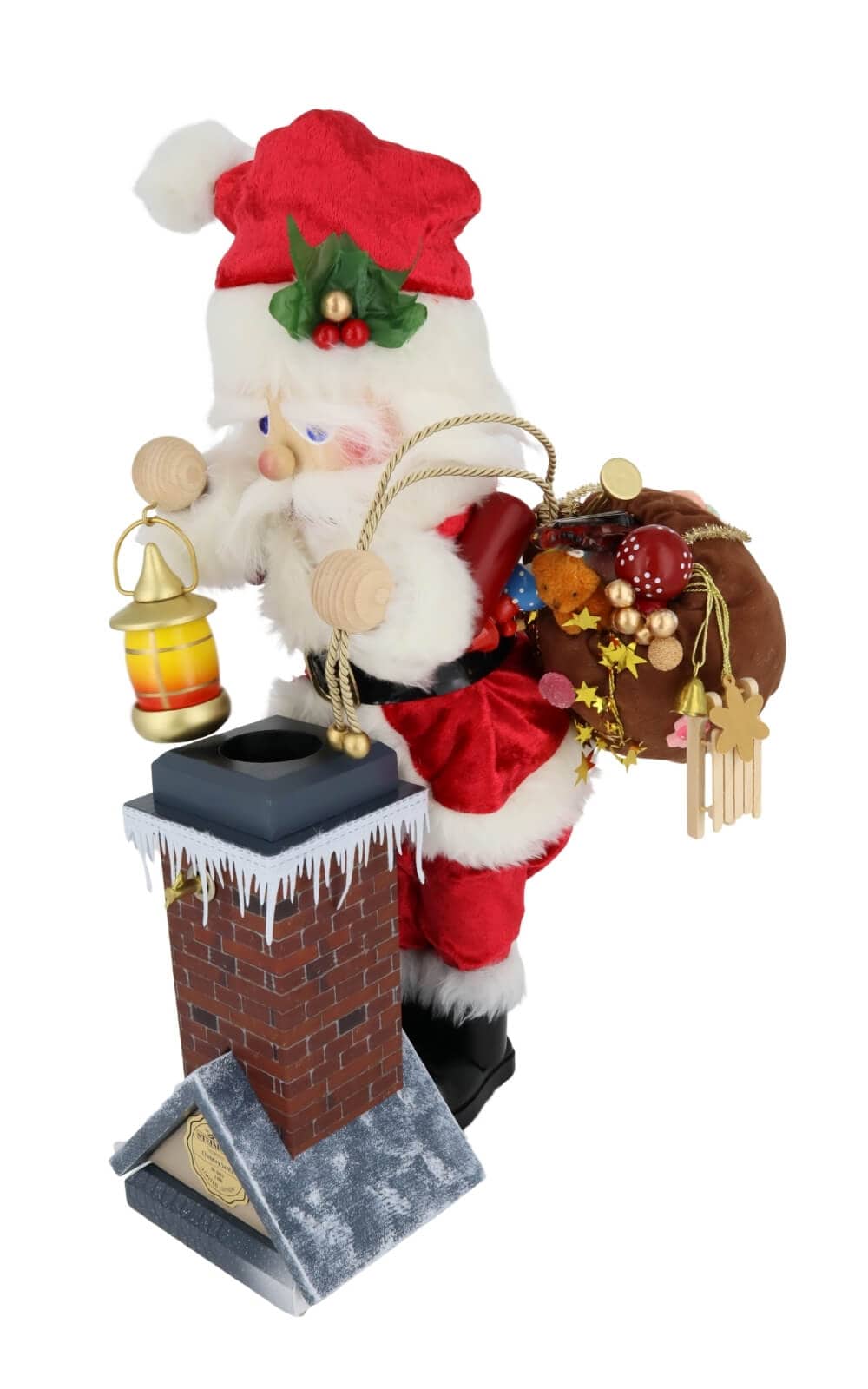 Nutcracker Chimney Santa with Music Box, 43 cm by Steinbach_2