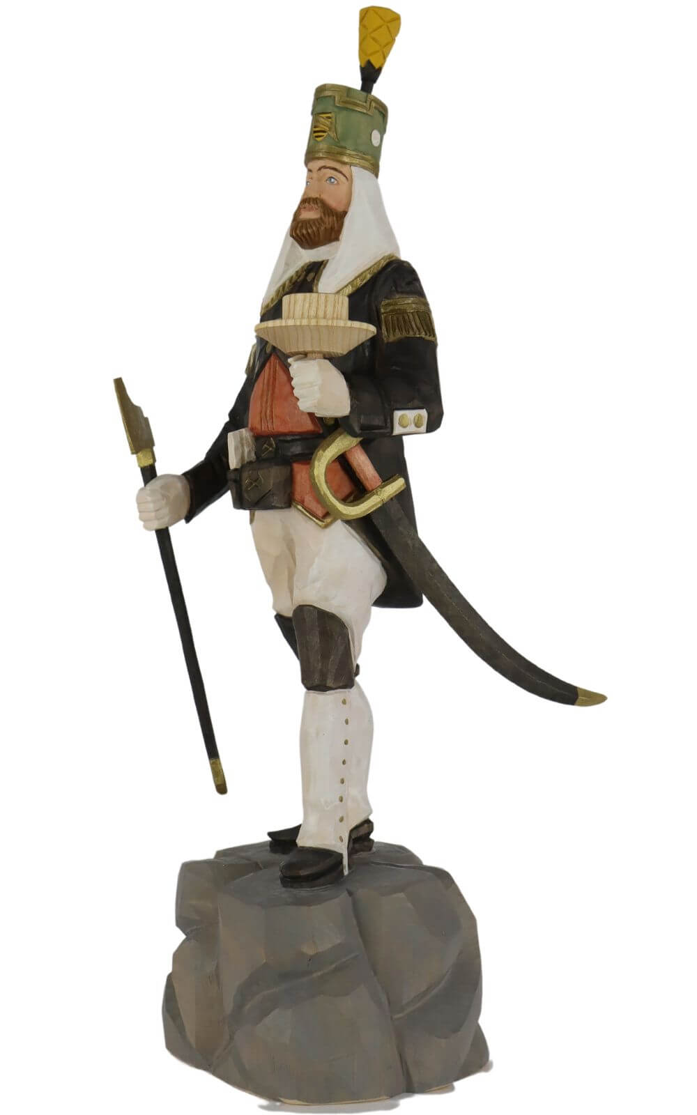 Annaberger Obersteiger, 25 cm, coloured by Schnitzkunst aus dem Erzgebirge_1