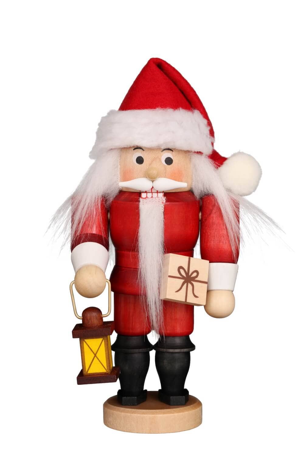 Nutcracker Santa Claus dark red, 17 cm by Christian Ulbricht