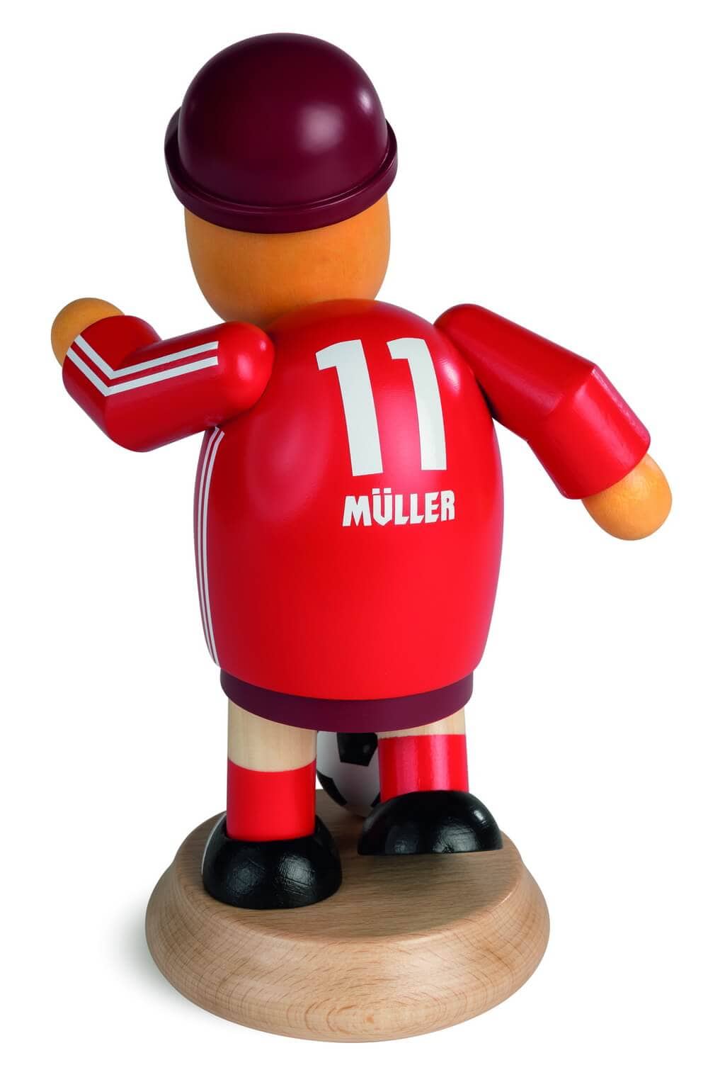 Smoking man Müllerchen® soccer player, 16 cm by Müller Kleinkunst_pic1