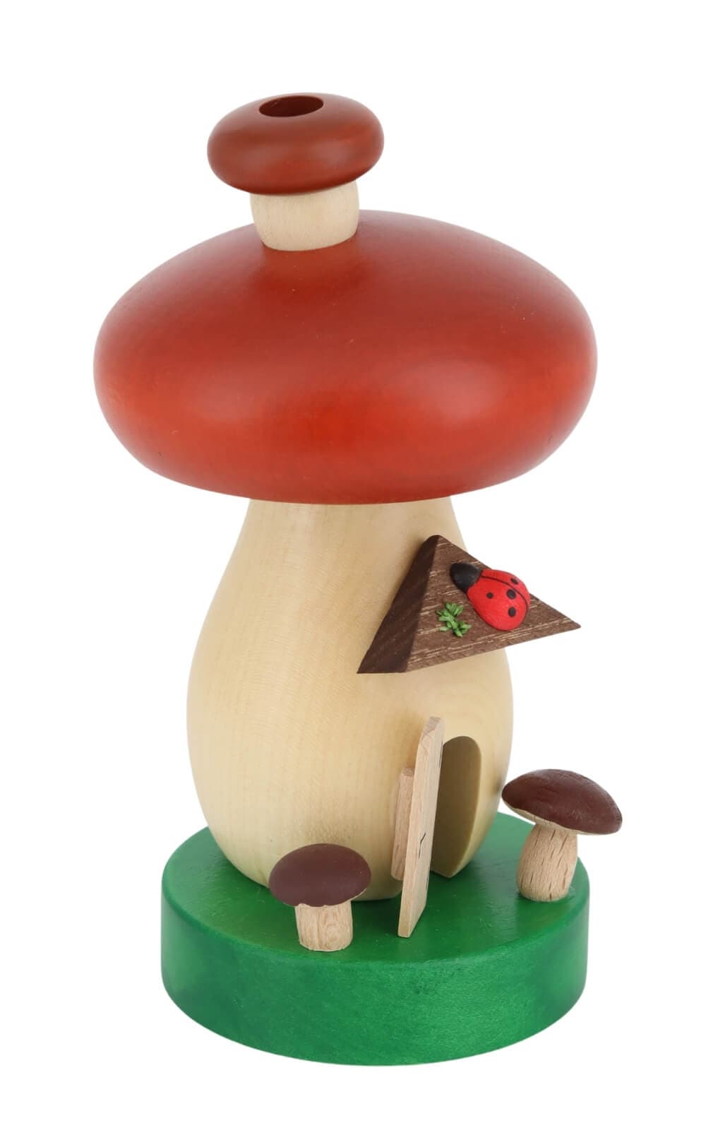 Smoking Man Mushroom, 14 cm / 5,5 inch by Richard Glässer