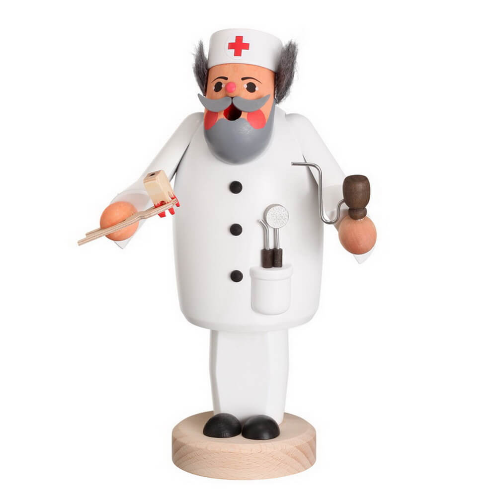 Smoking man dentist, 21 cm by Karl Werner