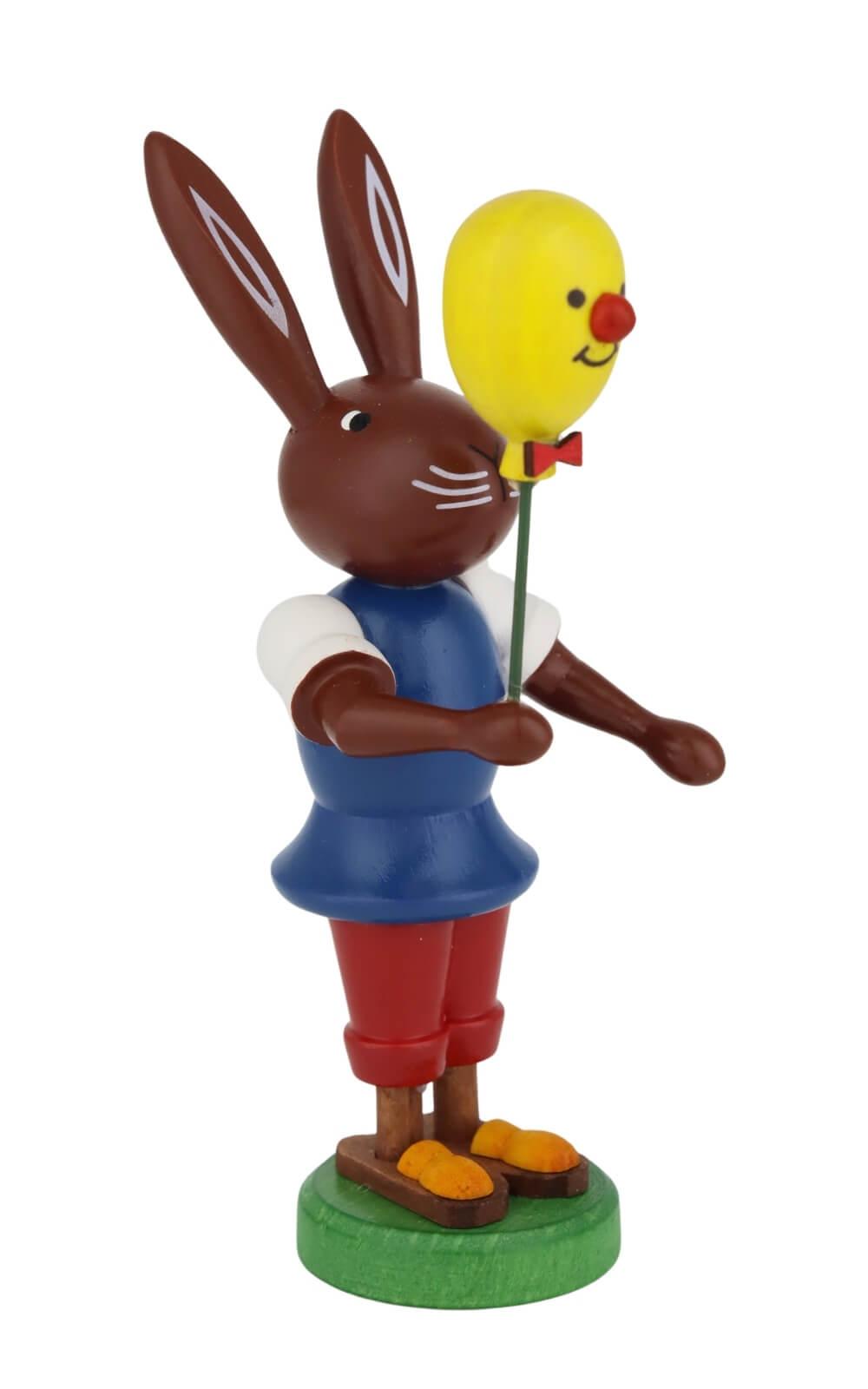 Easter bunny with balloon, 9 cm by Thomas Preißler
