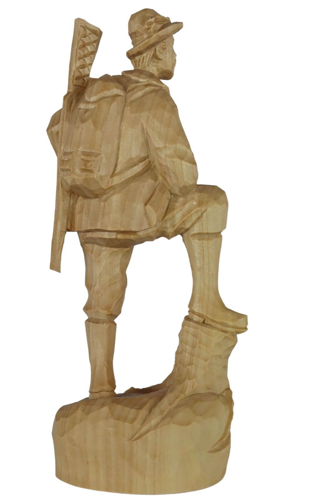 Forester, nature, carved, 12 cm by Schnitzkunst aus dem Erzgebirge_3