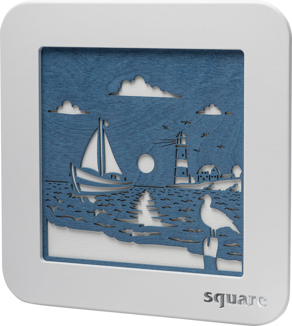 LED mural Square Maritim, 29 cm by Weigla_2