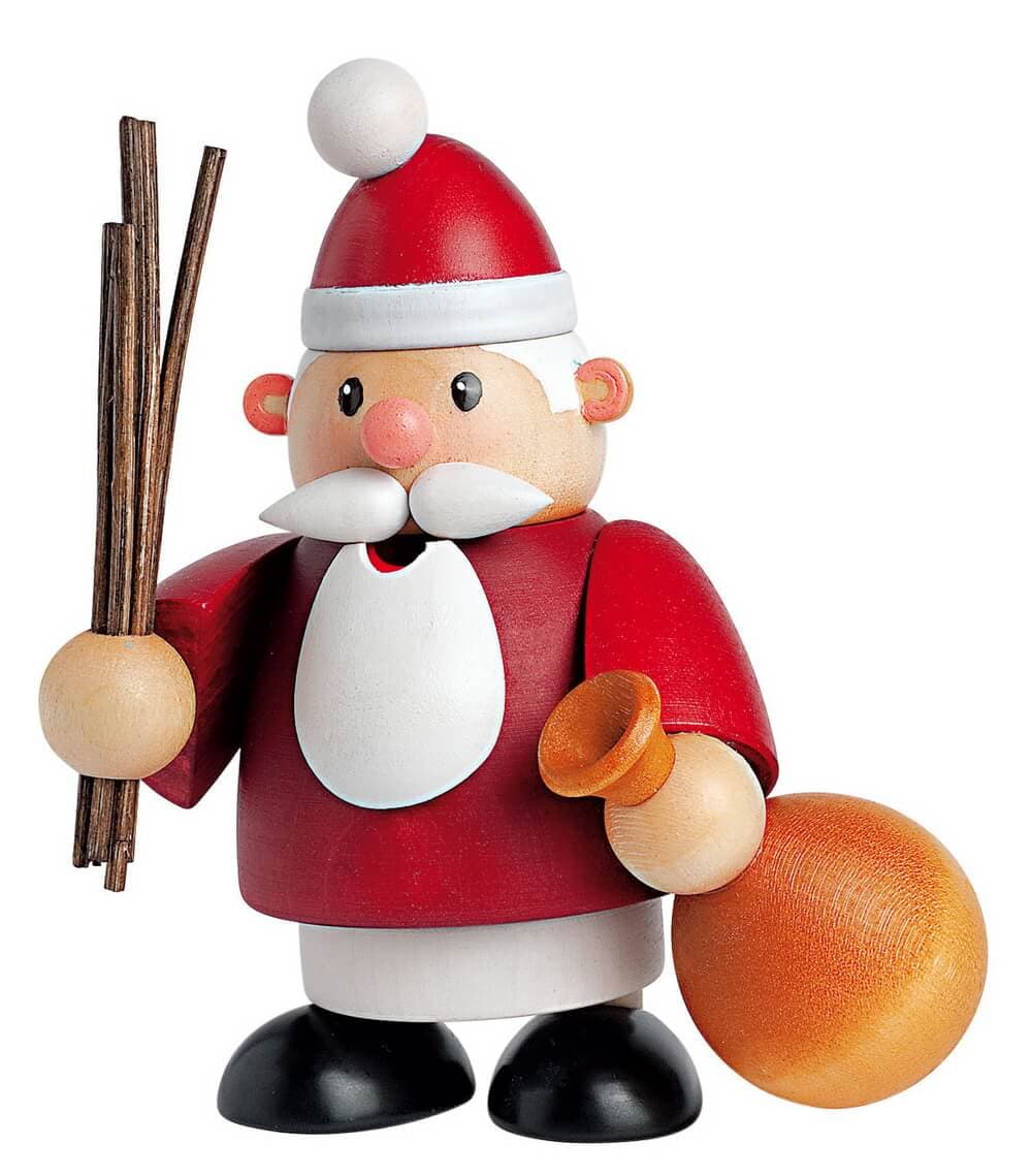 Smoking man Santa Claus, 11 cm by KWO