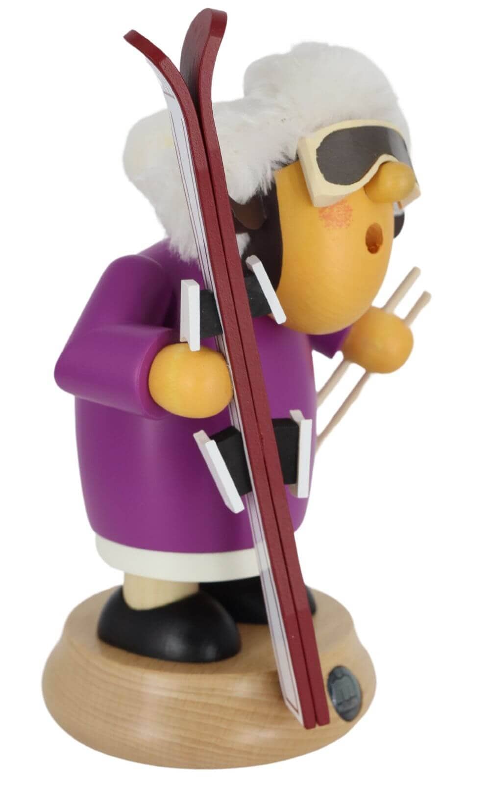 Smoking man Müllerchen® skier by Müller Kleinkunst_2