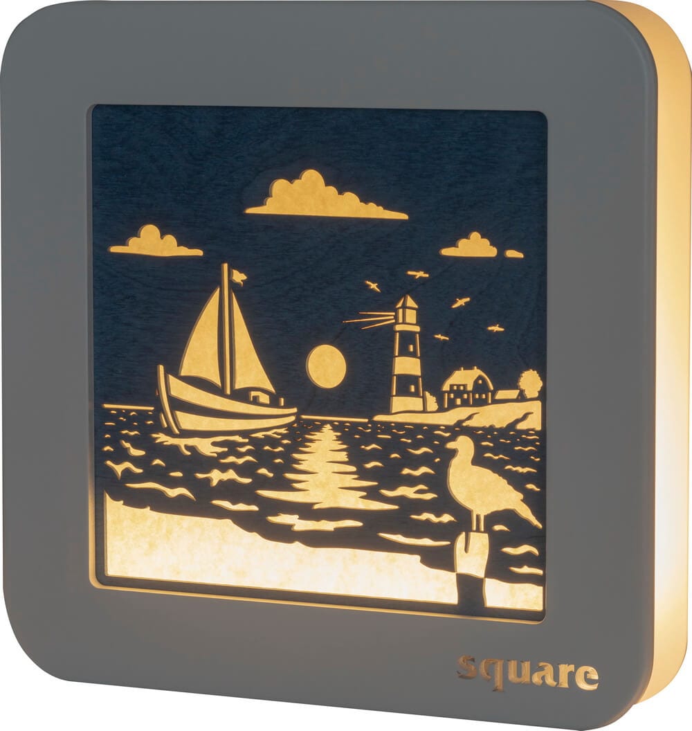 LED mural Square Maritim, 29 cm by Weigla_1
