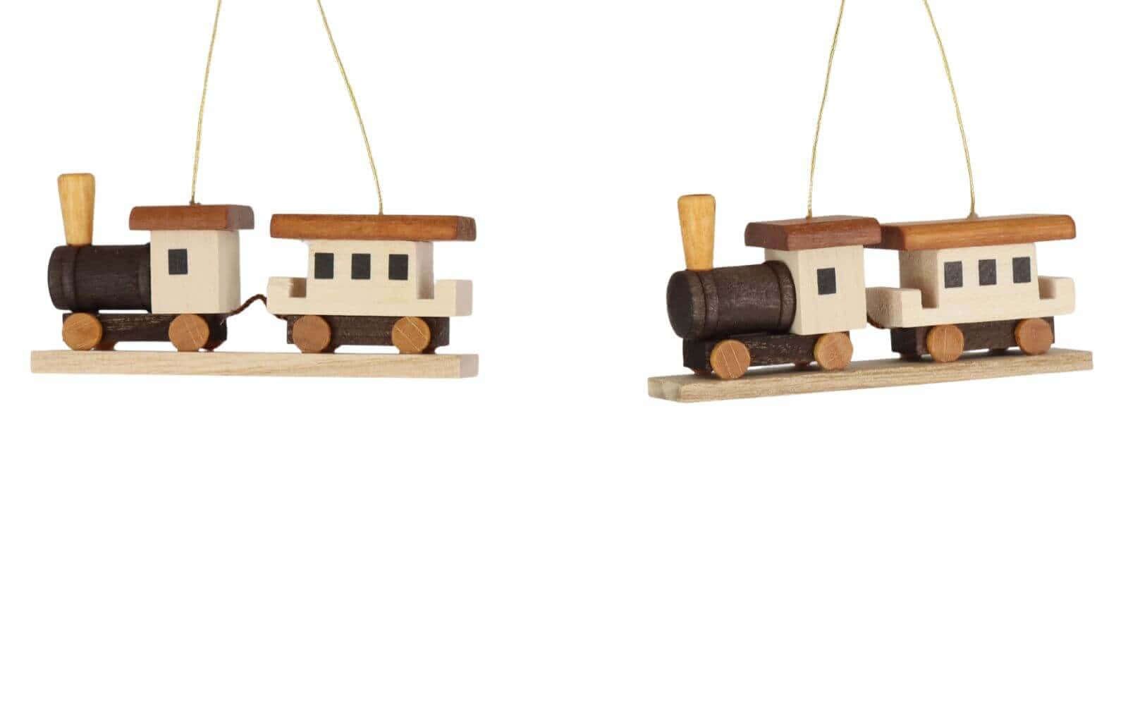 Christmas tree decoration train, 2 pieces by Knuth Neuber