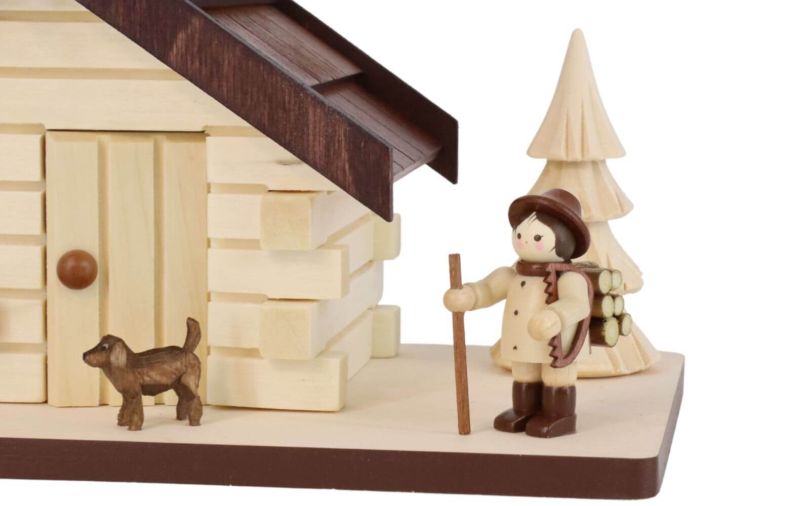 Smoking man & smoking house lumberjack by Romy Thiel_3