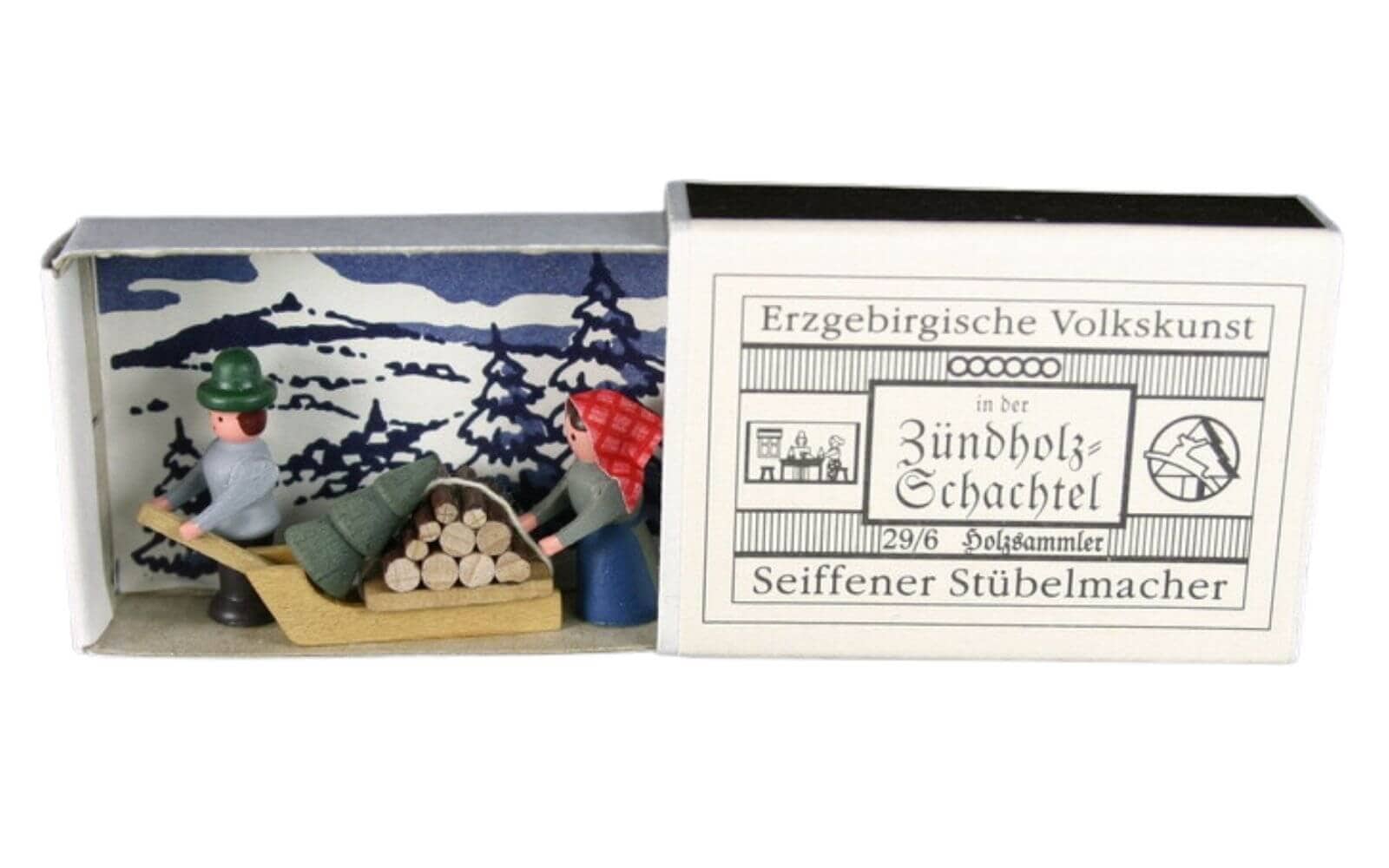 Matchbox wooden collector by Gunter Flath