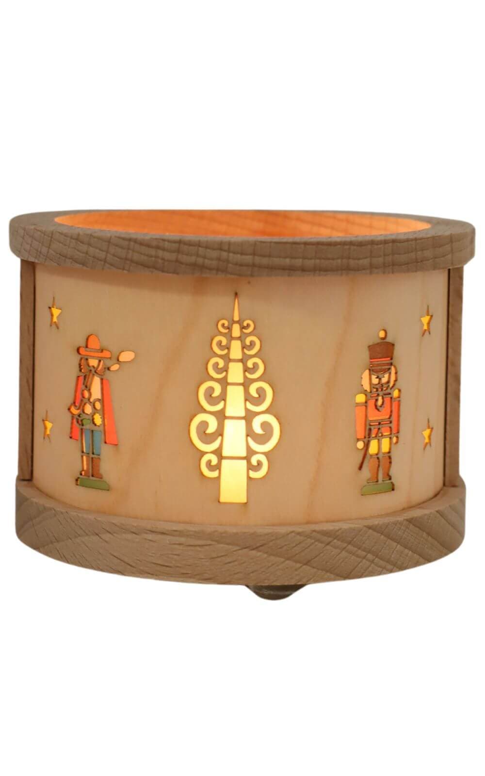 Lantern for tea lights with Seiffen motifs by Richard Glässer_3