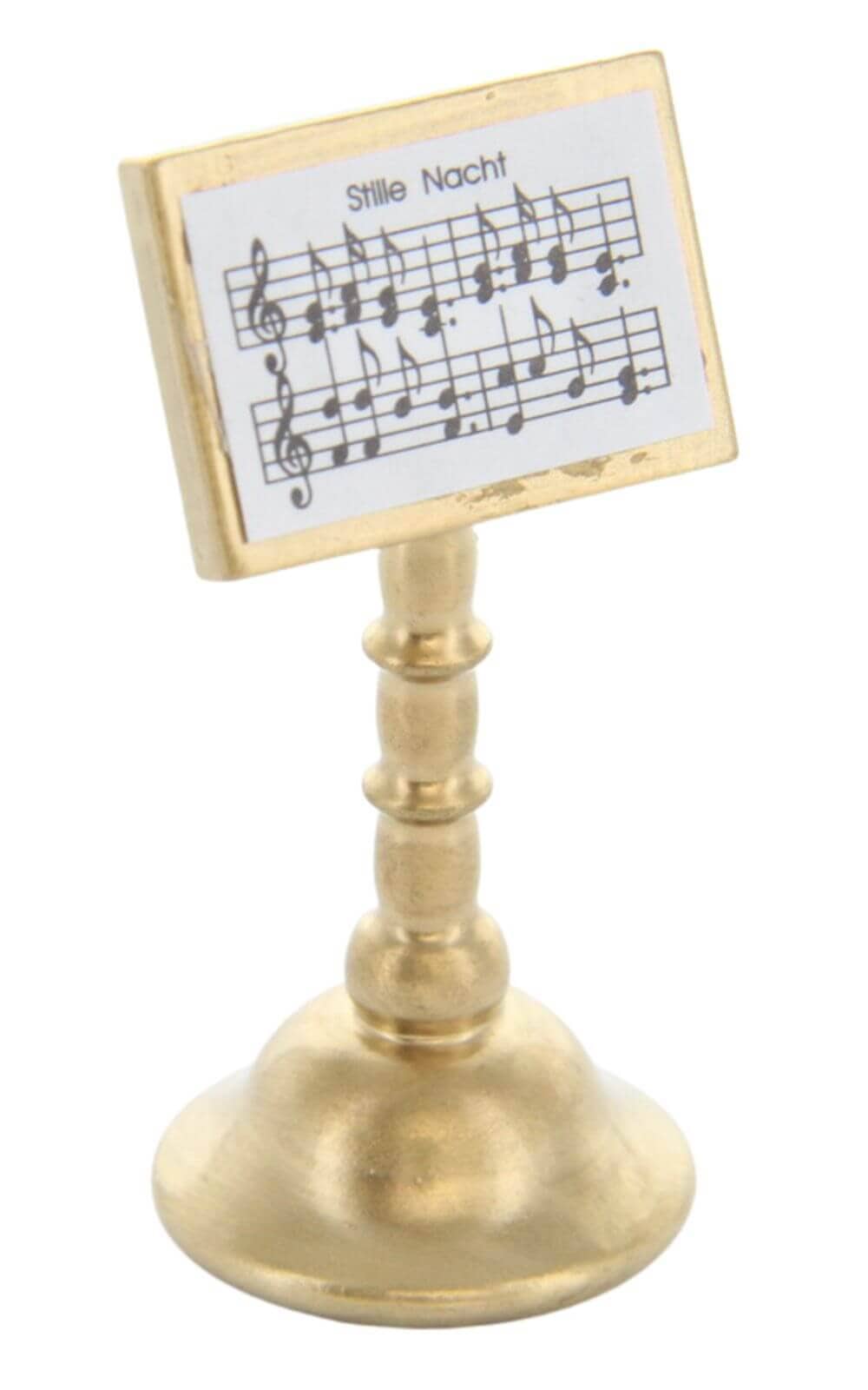 Accessories - Music stand Silent Night, 4 cm, colored by Figurenland Uhlig GmbH