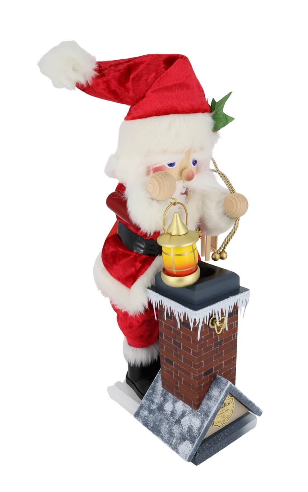 Nutcracker Chimney Santa with Music Box, 43 cm by Steinbach_1