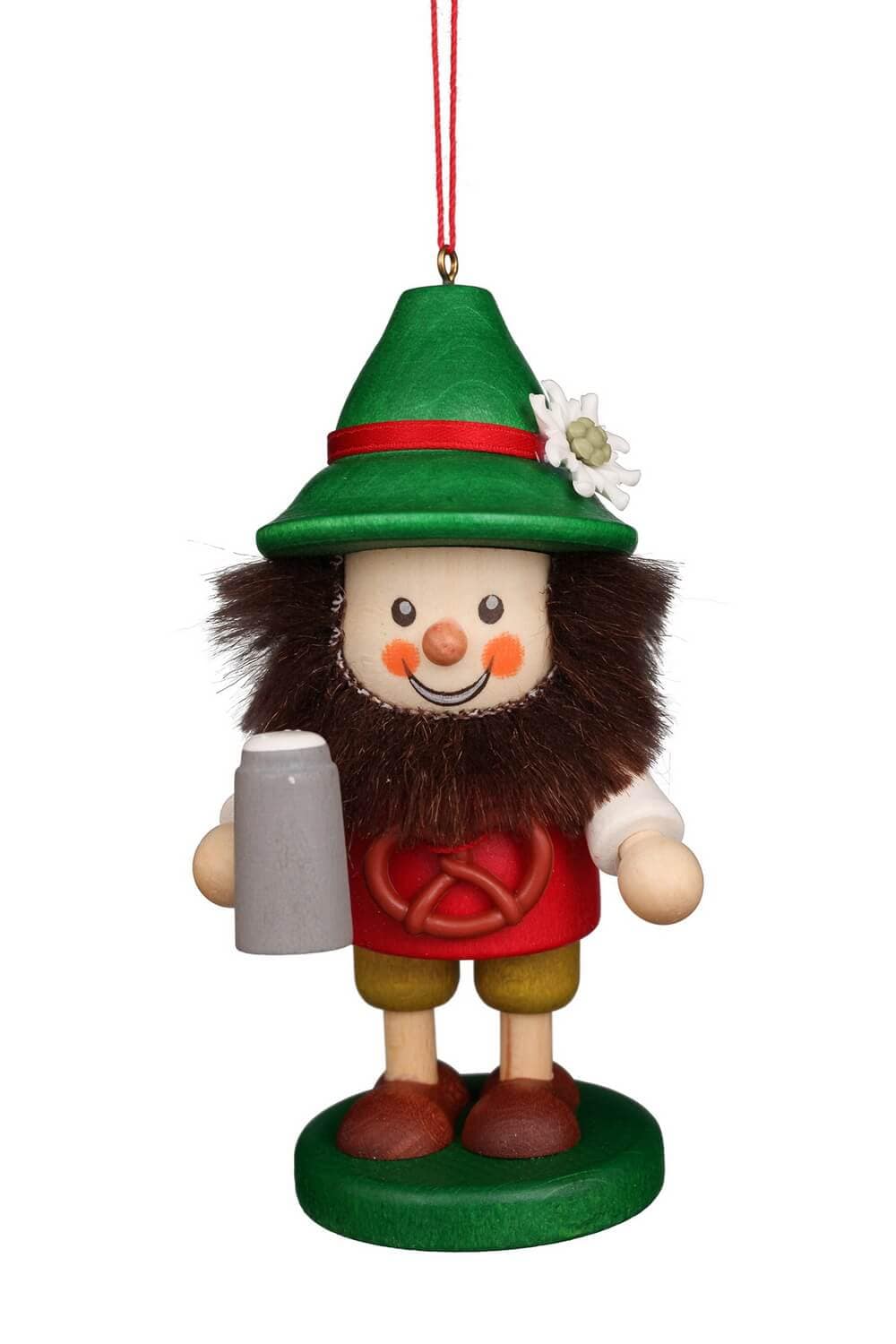 Christmas tree decoration Strolch Bayer, 11 cm by Christian Ulbricht