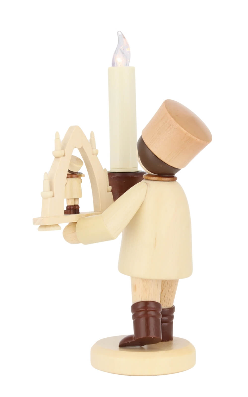 Miner with bow and lumix candle, 1475.5 in cm by Romy Thiel_3