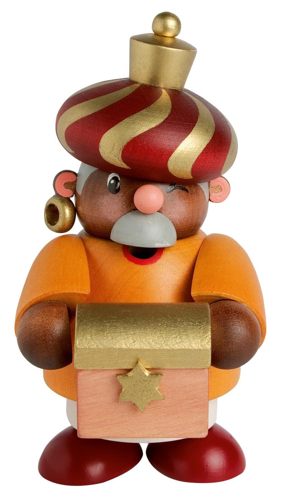 Smoking man Balthasar, 11 cm by KWO
