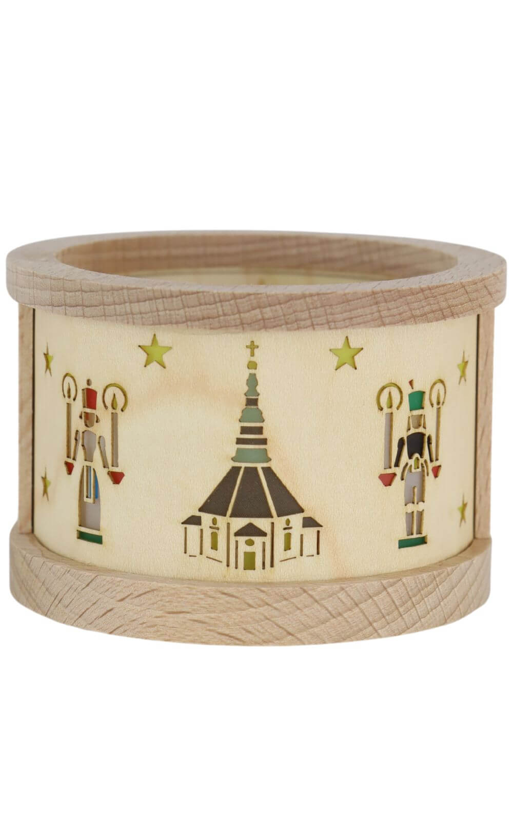 Lantern for tea lights with Seiffen motifs by Richard Glässer_2