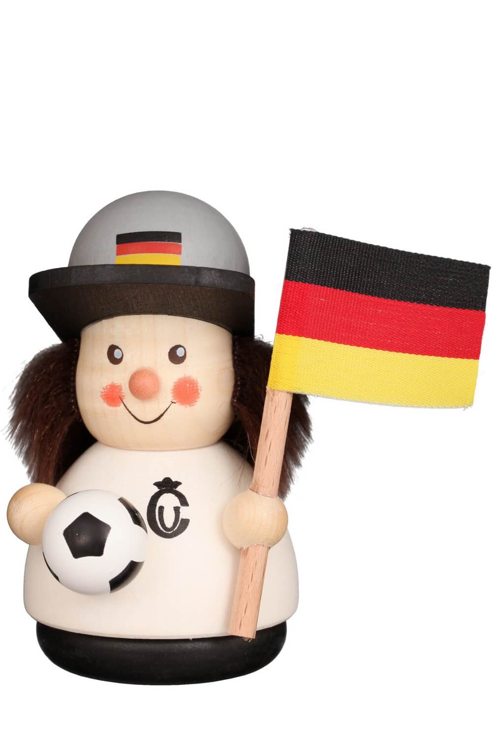 Nodding footballer, 7 cm by Christian Ulbricht