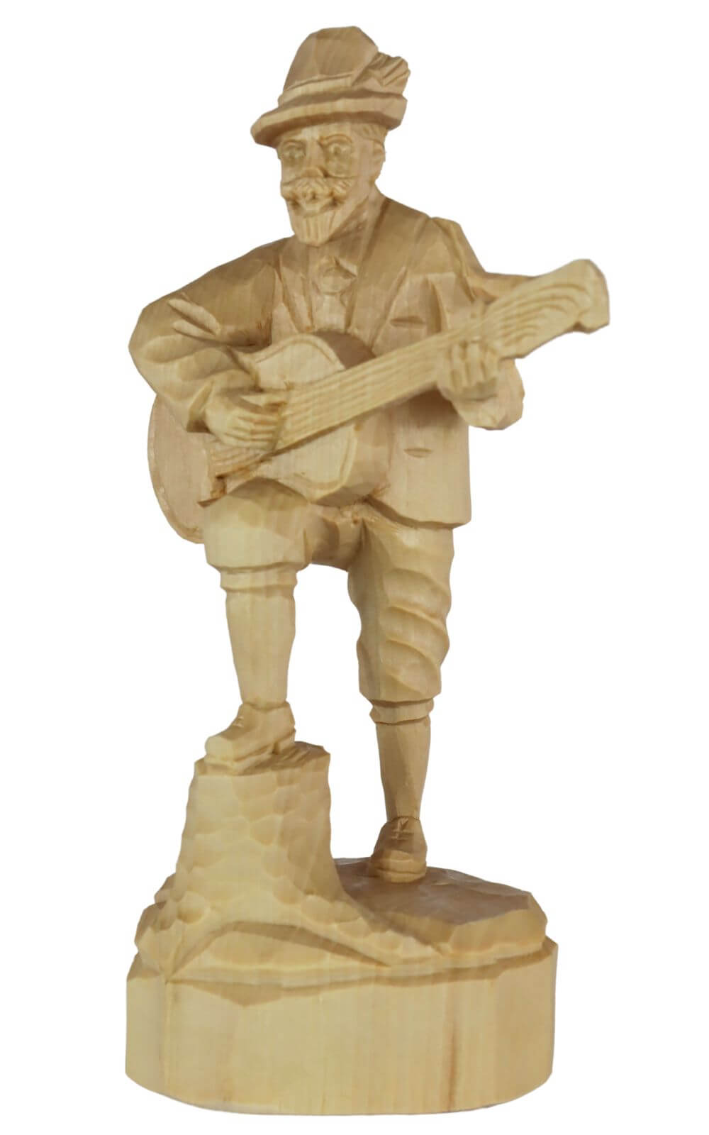 Anton Günther, carved, natural, 16 cm by Schnitzkunst aus dem Erzgebirge_1