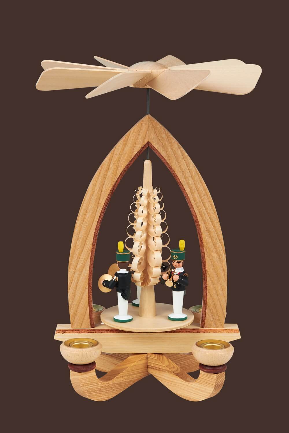 Christmas pyramid miners, 28 cm by Heinz Lorenz_1