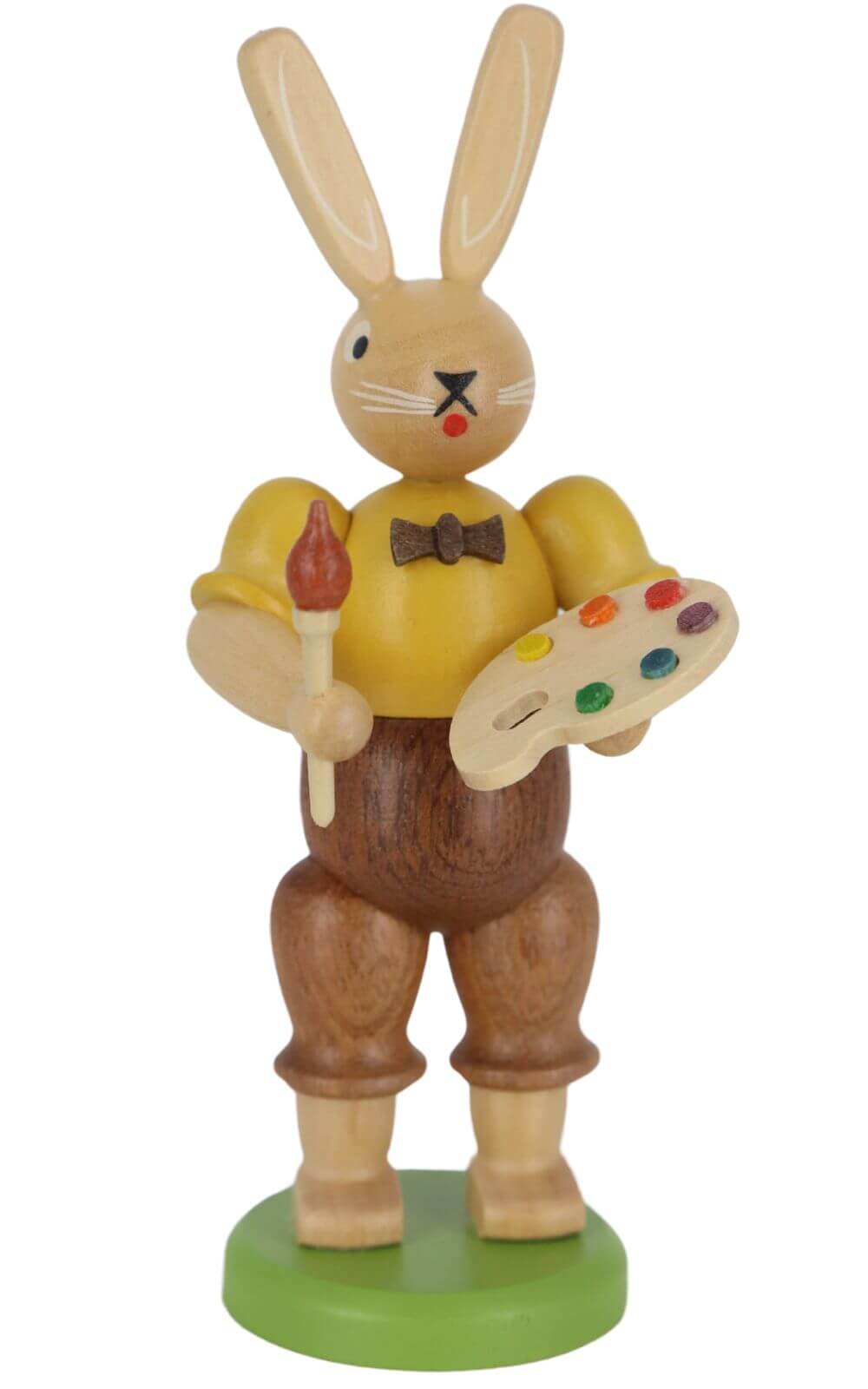 Easter bunny painter, colored, 11 cm by Müller Kleinkunst_1