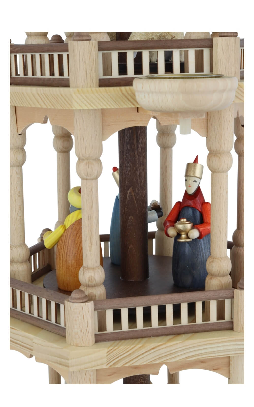 Christmas pyramid Holy Family, 66 cm/25.98 in by Theo Lorenz_8